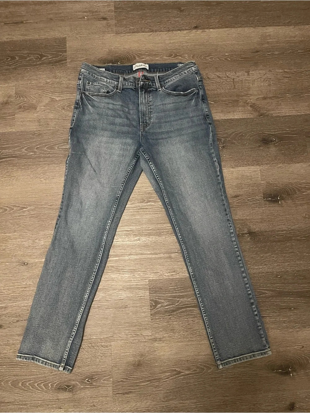 Men's Blue Stretch Slim Jeans